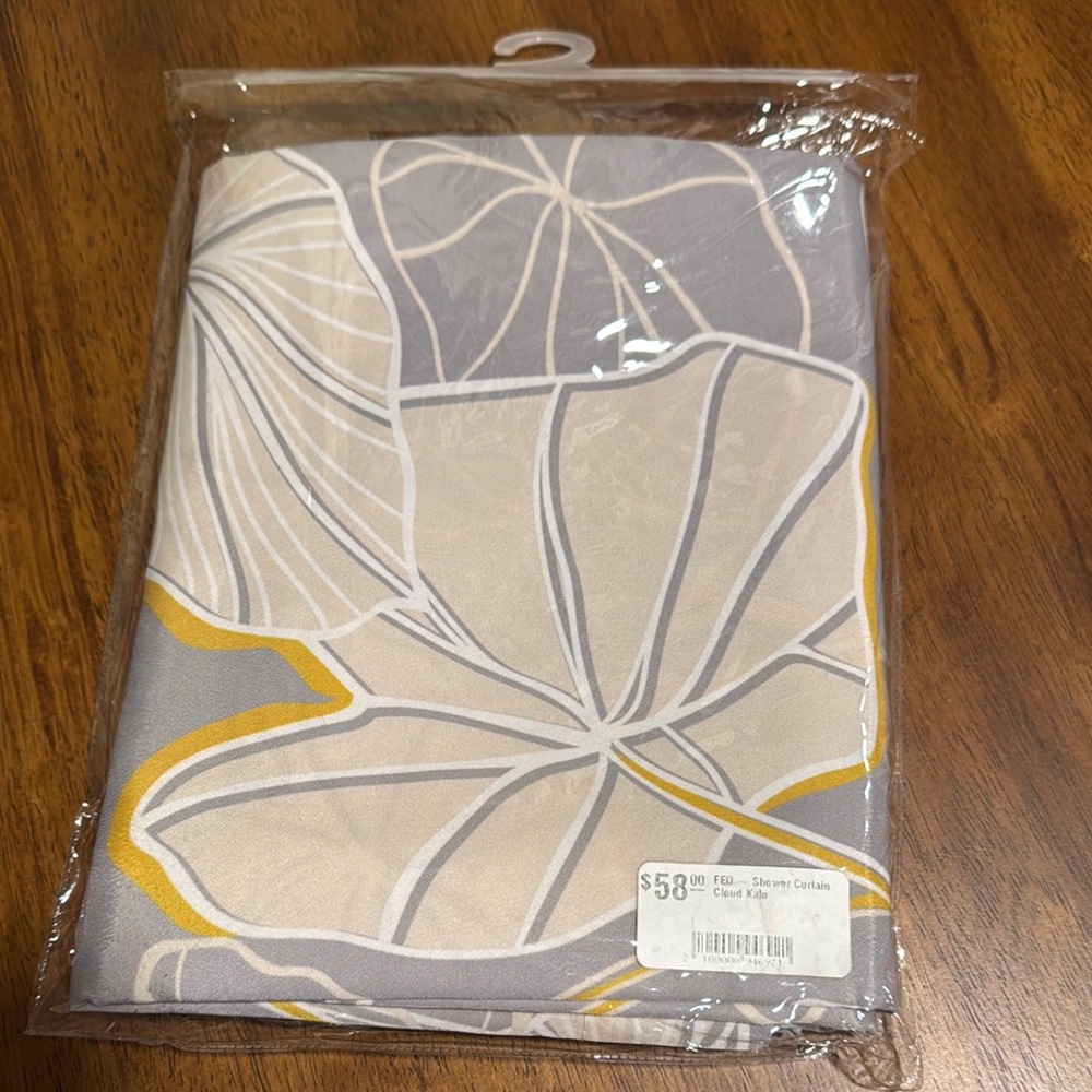 Fighting Eel Shower Curtain NEW/Never Used